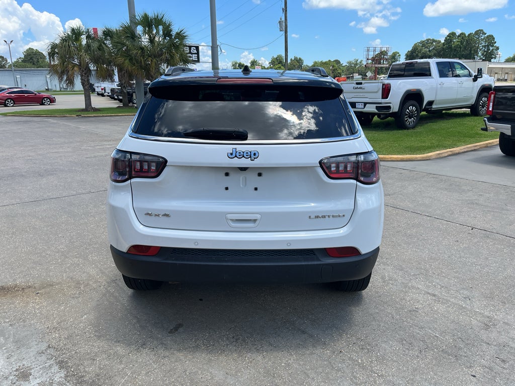 2025 Jeep Compass — rear three-quarter view