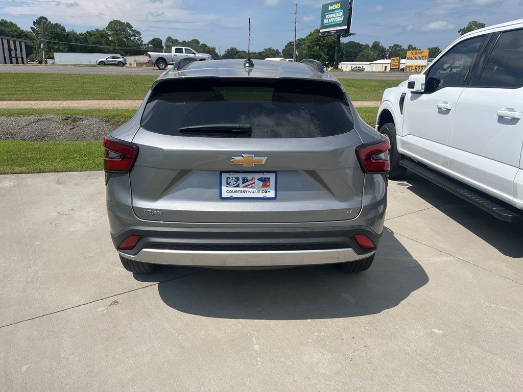 2025 Chevrolet Trax — rear three-quarter view